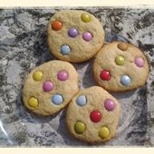 Mes cookies aux Smarties par "La cuisine de Poupoule"