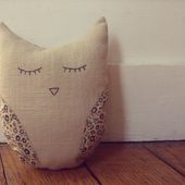Le coussin-hibou