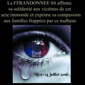 SOLIDARITE avec les familles des victimes de NICE