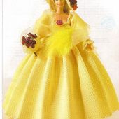 Robe de Barbie au crochet - Le blog de tricotdamandine.over-blog.com