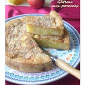 Gâteau aux pommes - Les Secrets de Cuisine de Christine