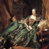 Robe à la française Madame de pompadour 1750: le shooting