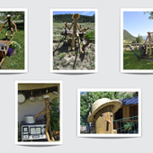 BRAMANS : sculptures en rondins - le blog docroger