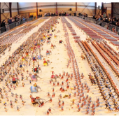 Bataille de ZAMA : reconstitution en playmobil - le blog docroger