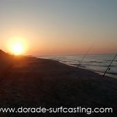 Xavier à l'Espiguette - Dorade Surfcasting