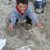 Tout est proportionnel, Maël 9 ans - Dorade Surfcasting