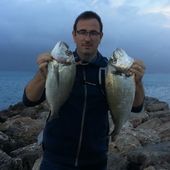Beau dimanche pour Florent - Dorade Surfcasting