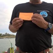 Guy ouvre le concours DS2016 - Dorade Surfcasting