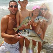 Xabibi cartonne en famille - Dorade Surfcasting
