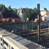 Accident, fuite de gaz et périmètre de sécurité