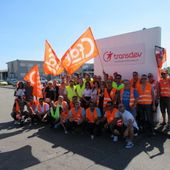 Les salariés de Transdev mobilisés à Illzach