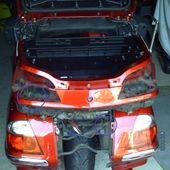 Goldwing - sabotage électrique de l'arrière d'une 1800 et branchement des chromes sacoche et topcase - Le blog de UNSER'S BANDE DE BIKERS du 67