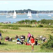 293 - La semaine du Golfe du Morbihan, rassemblement de voiliers traditionnels, mai 2017, photos © GeoMar, circuit côtier, Locmariaquer, Kerpenhir, Kaskelot, La Grace, Etoile du Roy, Shtandart, Morgenster, Biche, Nébuleuse, forbans et sinagots - SKREO