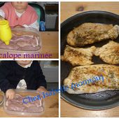 Escalope marinée - Le blog d'Isabelle (nounou)