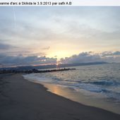 Quai...Une forte pluie le matin et du soleil l'après midi à Skikda - srigina