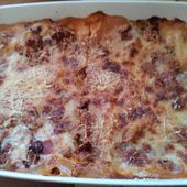 Lasagnes au bacon et ratatouille - Le blog de lapopotteduclocher