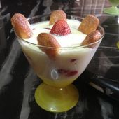 Tiramisu aux fraises - Les saveurs culinaires de Rosa