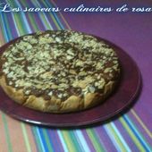 Tarte amandine - Les saveurs culinaires de Rosa
