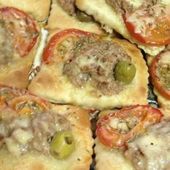 Petites pizza à ma façon - Les saveurs culinaires de Rosa