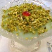 Mhalbi à la pistache - Les saveurs culinaires de Rosa