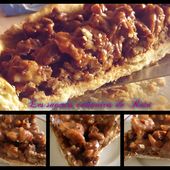 Tarte noix caramel - Les saveurs culinaires de Rosa