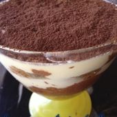 Tiramisu à la mousse au chocolat - Les saveurs culinaires de Rosa