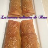 Bourek au poulet - Les saveurs culinaires de Rosa