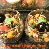Salade de lentilles - Les saveurs culinaires de Rosa