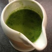 Vinaigrette verte au persil - Les saveurs culinaires de Rosa