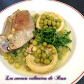 Tajine petits pois et cœur d'artichaut (tajine el jalbana) - Les saveurs culinaires de Rosa