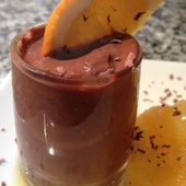 Mousse au chocolat et à l'orange - Les saveurs culinaires de Rosa