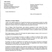L'élu régional communiste Bertrand PERICAUD s'adresse par courrier au premier ministre Valls