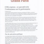 CDG : la Mairie de Paris réagit à l'annonce du Premier Ministre - ASA PNE