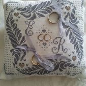 Coussin porte alliances