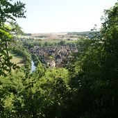 Carte postale de Bourgogne : Noyers sur Serein - coco Magnanville