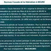 Dimanche 21 septembre, Beure libéré !!! - blog indépendant relatif à l'actualité de la commune de BEURE
