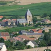 Cheveuges (Ardennes) Vue générale et le lavoir - Le blog de François MUNIER