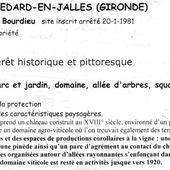 Le Domaine du Bourdieu site d'intérêt historique et pittoresque qu'en reste-t-il après ce...
