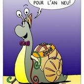 Les cartes de voeux - Cagouillardement Vôtre