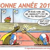 Les cartes de voeux - Cagouillardement Vôtre