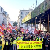 57e jour de grève à la Polyclinique de l'Ormeau à Tarbes: un manifestant agressé