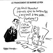 La candidate de l'extrême droite ne dit rien sur les époux Fillon: Bizarre, vous avez dit bizarre?