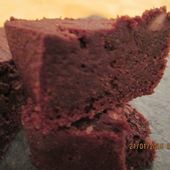 Cake aux chocolats et aux noisettes sans gluten