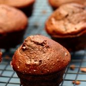 Muffins au chocolat (sans matière grasse)