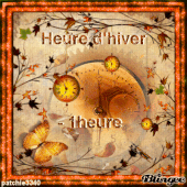 heure d'hiver.