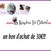 Vanille et les vernis fête ses 3 ans / My Kingdom for Glitters - Vanille et les vernis