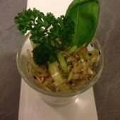 Salade de chou blanc à l'asiatique