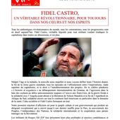 Hommage à Fidel Castro,