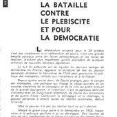 Un texte historique : ce que disait le Parti Communiste Français de l'élection présidentielle en 1962.