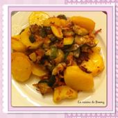 Pommes de terre et courgettes à la cancoillotte façon gratin WW - La cuisine de Boomy